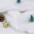 Miniatyrbillede 4 af 5: IC Kunstig pels juledug, vintersne
