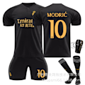 Miniatyrbilde 4 av 9: Real Madrid andre bortetrøye nr. 8 10 Modric 7 Winnie 5 Bellingham Ronaldo fotballuniform 10 Mod Socks twenty four#