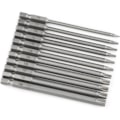 Miniatyrbillede 1 af 5: IC Sæt med 11 ekstra lange (100 mm) og magnetiske sekskantede Torx-bits - Elektrisk skruetrækker