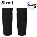 Pikkukuva 1 / 5: IC 1 pari Jalkapallo Shin Guard Suojastin Sukkia, Jalkapallo Kompressio Varsi Suojat Taskulla Shin Guard - Musta - L