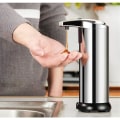 Miniatyrbilde 1 av 4: Automatisk såpedispenser, berøringsfri såpedispenser 250ML rustfritt stål