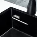Magnetisk disktrasehållare i rostfritt stål för kökssvamp och disktrasa 15 cm silver