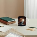 Miniatyrbillede 3 af 5: Bog Kaffe Kops Bogreol Kop 3D Bogreol Kop 3D Effekt Bøger Kopper Kreativ Keramisk Kaffe Kop Til Bogelskere Læsere Julegaver G