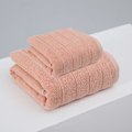 Miniatyrbillede 1 af 2: IC Håndklæde i Bomuld Badehåndklæde Sæt Badeværelse Absorberende Håndklæde Orange
