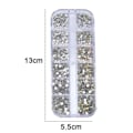 Miniatyrbillede 2 af 5: Fladrygssten, ædelstenar Crystal Strass, til forskellige håndværksdekorationer style 2