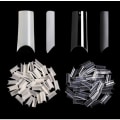 Miniatyrbilde 1 av 5: IC 500:a nageltippar lösnaglar akryl tippar i ask Clear