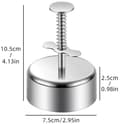 Miniatyrbilde 3 av 3: 4-delt formsett - Sushirisdekorasjonsform - Sushimaker - formsett - rustfritt stål - Risformpakke - former - Risboller