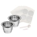 Miniatyrbillede 1 af 4: IC Genanvendelige Genopfyldningsbare Kaffe Espresso Kapsler i Rustfrit Stål