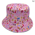Pikkukuva 1 / 5: IC Barbie Alphabet Print Bucket Hat för sommaren roliga fest utomhus 2
