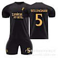 Miniatyrbilde 9 av 9: Real Madrid andre bortetrøye nr. 8 10 Modric 7 Winnie 5 Bellingham Ronaldo fotballuniform Size 15 socks M
