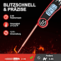 Miniatyrbild 4 av 5: IC NOE Digital Kötttermometer, Köks Termometer för Snabb Avläsning