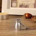 Miniatyrbillede 5 af 5: Mini nøglering til askeurne i rustfrit stål IC