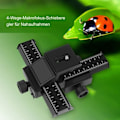 Miniatyrbild 5 av 5: IC CNE Makrostativ, 4-vägs Makrofokusspårkamerafäste