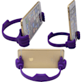 Miniatyrbillede 2 af 5: IC Universal Fleksibel Tommel Smartphone Tablet Mount Holder - Lilla