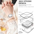 Miniatyrbild 3 av 5: (2-i-1) Bling vattentätt fodral kompatibelt med Apple Watch 40 mm-serien IC