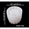 Miniatyrbilde 4 av 5: IC Form for smykkeboks, flaskeform, smykkeboksform, 3D smykkeoppbevaringsboksform epoksy