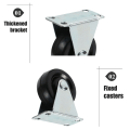 Miniatyrbillede 4 af 5: IC 1 par 1-3 tommer orienteringshjul Riktat rullhjul 2inch 1Pair