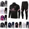 Miniatyrbillede 3 af 7: Paris, Atletico Madrid, Inter Milan, Liverpool, Marseille Brasilien Langærmet Trøje, Træningsdragt til Voksne og Børn, Sæt Rosa Pink Pink Pink twelve