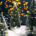 Miniatyrbilde 4 av 5: IC 3-pak Nye LED-juletrærlys For Leilighet Hage Hotellfest Juletrærlys Utendørs Dekorasjon LED-lys