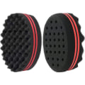 Pikkukuva 1 / 5: IC Svamphårborste, 2 delar Curl Sponge Magic Twist, Wave Barber Hårborste Sponge Dread Locking Twist Barber Tool