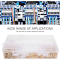 Miniatyrbild 4 av 5: 580 st 2 3 4 6 9 Pin 2,8 mm Kretsplint Hane/Hona Kontakthus för Elektronik, DUBUNS