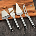 Miniatyrbillede 2 af 6: ##/Osteknive rustfrit stål sølvfarve Dinner Collection##/