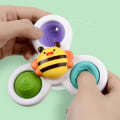 Miniatyrbilde 2 av 2: IC CNE 3 stk/ sett Fidget Finger Hand Spinner Sugkopp Sp
