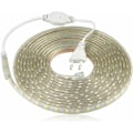 Miniatyrbillede 1 af 4: LED Strip, Vandtæt LED Strip, Lysstærk LED Strip 220v, 5050 IP65 Vandtæt LED Strip, Varm Hvid (6m)