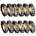 Miniatyrbillede 5 af 5: (Leo) Armbånd enkelt stjernetegn i læder af ko, tr IC