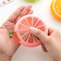 Miniatyrbillede 5 af 5: IC Ugentlig Roterende Pilleboks Case Splitter Pille 7 Dage P Rosa