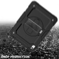 Miniatyrbild 3 av 4: IC Utility-fodral för iPad 10.2 2021/2020 / 2019 [9:e, 8:e och 7:e generationen] Hårt, stötsäkert skydd med 360 graders roterande stativ, axelrem