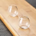 Miniatyrbild 5 av 5: IC 20ML Transparent Kaffe Drycker Liten Mjölkkanna Kaffekopp Glas 20ml