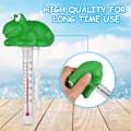 Miniatyrbild 5 av 7: Flytande pooltermometer, pooltermometer, flytande termometer med snöre, pooltermometer för utomhus/inomhus spa, pooler, badkar, akvarier, groda Frog