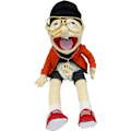 Miniatyrbild 1 av 4: IC 24-tums lång Jeffys syster Feebee Puppet Plyschleksak med fungerande mun - rolig dockleksak för födelsedag, jul och halloweenfester