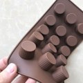 Miniatyrbillede 3 af 5: IC Silikonform Form Chokoladeform Støbning Jello Jordnøddesmør
