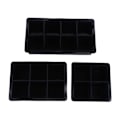 Miniatyrbild 2 av 5: Ny 4/6/8/Grid Stor isform Jumbo form silikoniskub fyrkantig formform DIY Ice Maker Ice Cube-bricka