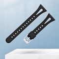 Miniatyrbillede 5 af 5: Vandretæt ur smart ur armbånd silikone erstatning til Fitbit Versa2/versa Lite/versa burgunder Small Wine Red
