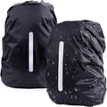 Vattentätt ryggsäcksregnskydd, 2-pack, XL (56-70L), reflekterande, för vandring och camping