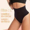 Pikkukuva 2 / 5: IC Belly control stringtrosa Shaping Sömlös stringtrosa för kvinnor L