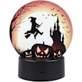 Miniatyrbilde 1 av 5: IC Halloween Nattlys LED Nattlampe Gresskar Heks Nattlys ved Sengen Dekorativ Bordlampe Lys Gave til Halloween Hjemmefest (uten batteri)