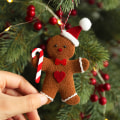 Pikkukuva 4 / 5: IC 3st/ set joulu piparkakku mies nukke ripustaa Xmas Tree Hang A