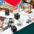 Pikkukuva 3 / 5: IC CNE 48 kpl Noppa-laskurit Token-nopat Lojaliteetti-nopat D6