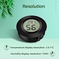 Miniatyrbillede 2 af 4: IC Mini LCD digital termometer, hygrometer
