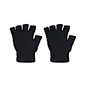 Miniatyrbillede 2 af 3: Firkantede handsker, korte & fingerløse Sorte Black one size