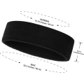 Pikkukuva 2 / 5: IC Svettband Pannband Herr och Dam - 3-pack Sport Pannband Fukttransporterande Atletisk bomull Frotté Svettband Svettavledande pannband