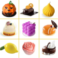 Miniatyrbillede 4 af 4: IC Form, form med 6 hulrum, chokolade mousse