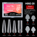 Pikkukuva 1 / 5: IC 96/120 st Kynsimuotti Paperless Tray Extended Gel Form Fren H092-20
