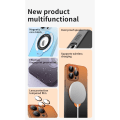 Miniatyrbillede 3 af 4: IC Usynlige Magnetiske Stativ til iPhone 15-serien Etui Frosted Skin Gradientfarver Gradient Grøn iPhone15