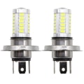 Miniatyrbillede 3 af 5: IC 2 stk H4 LED-pære Bilforlygter 33 SMD 5630 5730 Pære Auto Hvid 2 stk