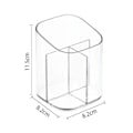 Miniatyrbillede 5 af 5: IC AcryliMakeup Pensel Kosmetisk Opbevaringsboks Transparent